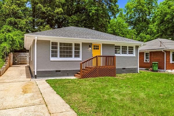 3 bedroom, 2 bathroom, 1,019 sq ft single family residence sold at 849 Erin Avenue, Atlanta, GA 30310
