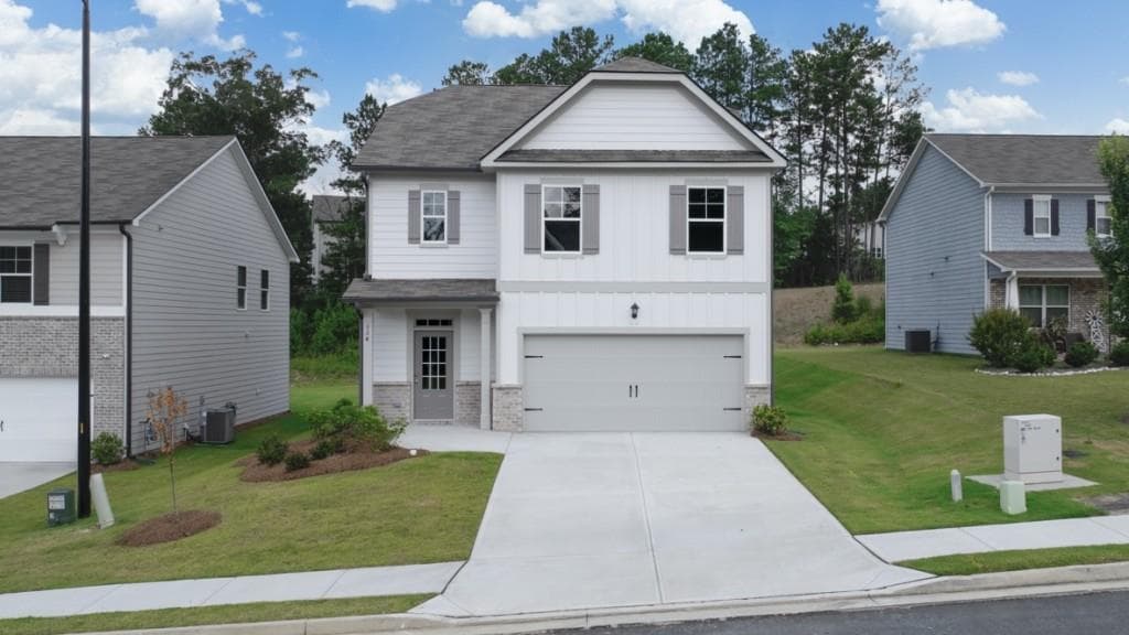 5 bedroom, 3 bathroom, 2,361 sq ft single family residence sold at 334 Lost Creek Boulevard, Dallas, GA 30132
