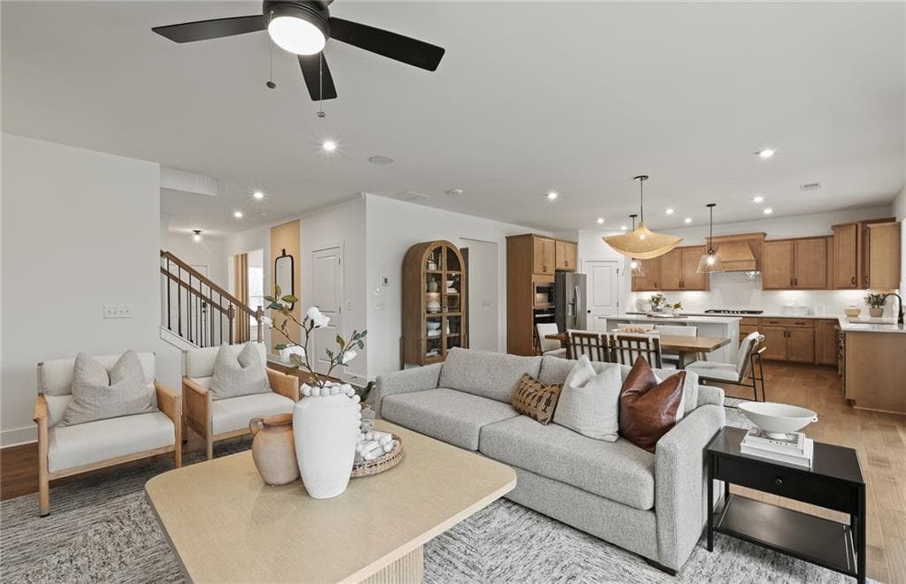 5 bedroom, 4 bathroom, 3,554 sq ft single family residence for sale at 7266 Thistle Down Way, Flowery Branch, GA 30542 — photo 7