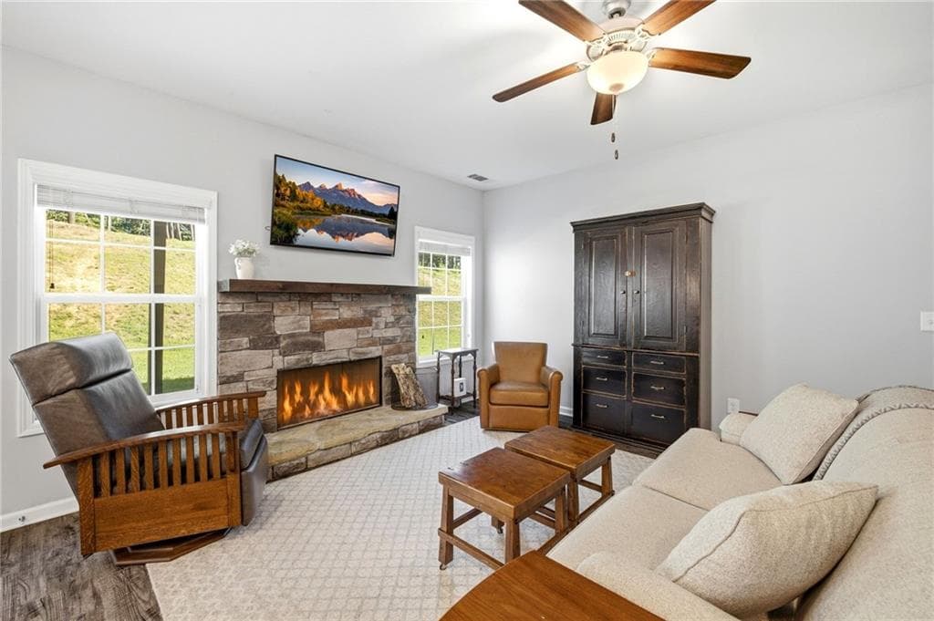 4 bedroom, 4 bathroom, 2,214 sq ft single family residence for sale at 6353 Woodland Station Drive, Lula, GA 30554 — photo 9