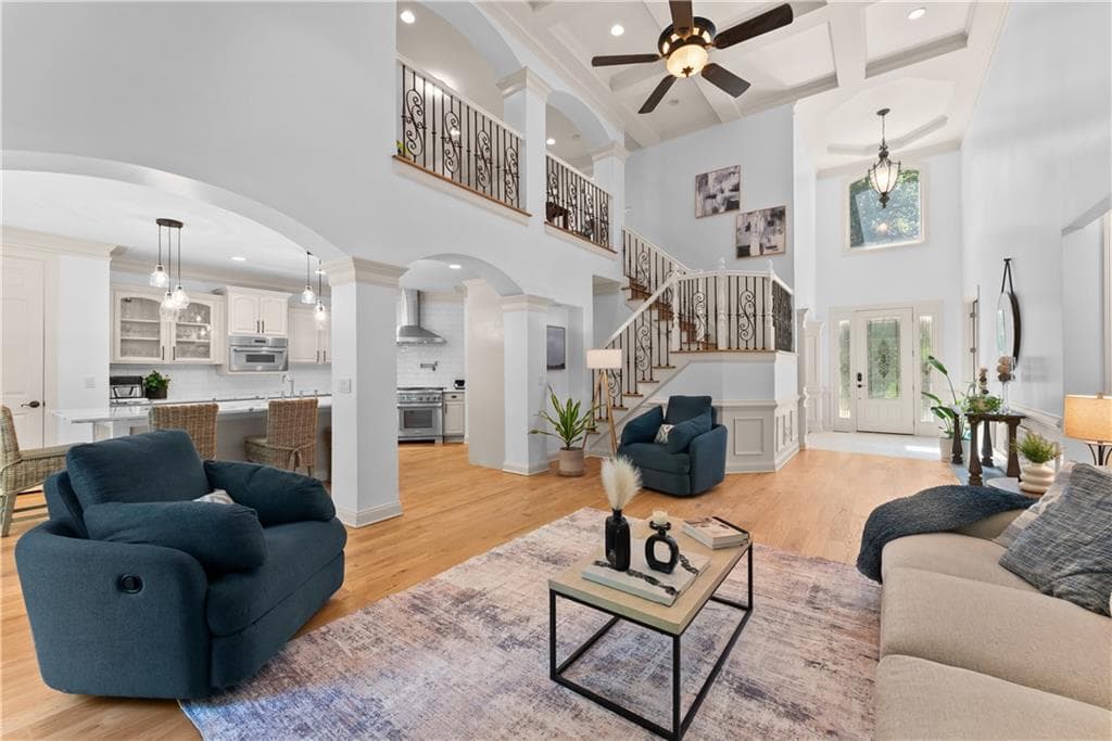 6 bedroom, 7 bathroom, 6,117 sq ft single family residence for sale at 293 Oak Forest Drive, Dawsonville, GA 30534 — photo 9