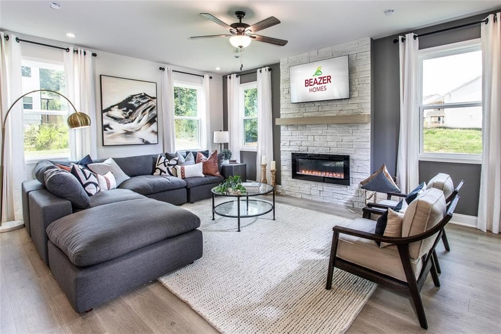 5 bedroom, 4 bathroom, 3,143 sq ft single family residence for sale at 2279 Velvet Sage Way, Marietta, GA 30066 — photo 2