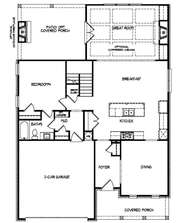 4 bedroom, 3 bathroom, 2,692 sq ft single family residence for sale at 1761 Mount Moriah Road, Hoschton, GA 30548 — photo 2