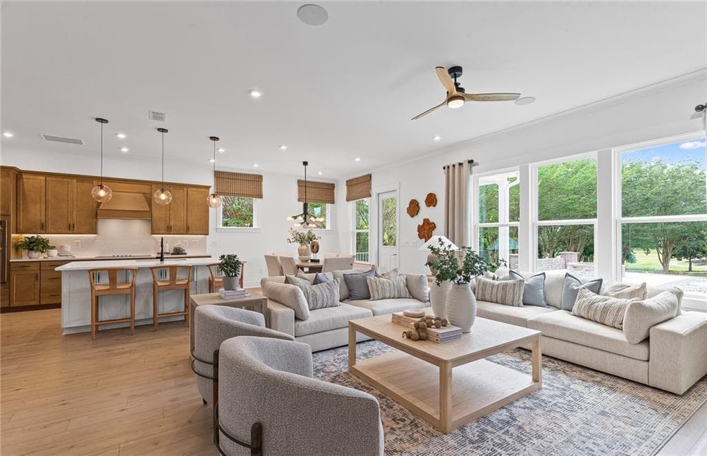 4 bedroom, 4 bathroom, 3,158 sq ft single family residence for sale at 7236 Maple Brook Lane, Flowery Branch, GA 30542 — photo 4