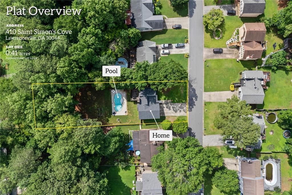 4 bedroom, 3 bathroom, 3,018 sq ft single family residence for sale at 410 Saint Simons Cove, Lawrenceville, GA 30044 — photo 4