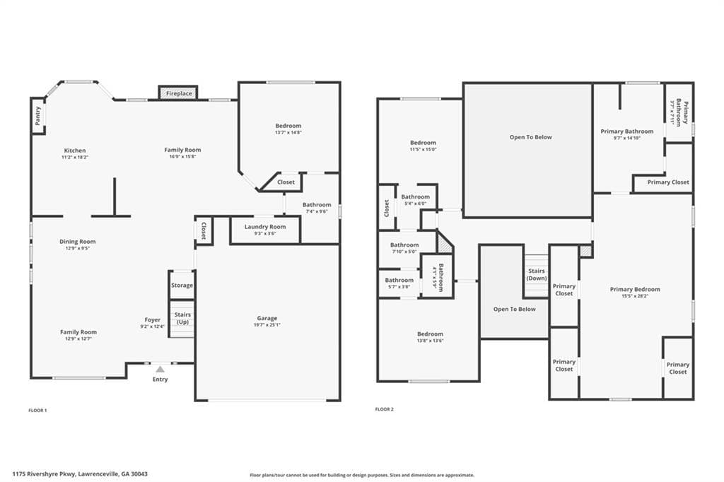 4 bedroom, 3 bathroom, 2,743 sq ft single family residence for sale at 1175 Rivershyre Parkway, Lawrenceville, GA 30043 — photo 2