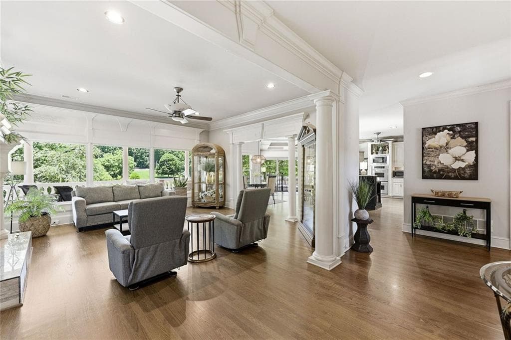 6 bedroom, 5 bathroom, 7,206 sq ft single family residence for sale at 8235 Hurakan Creek Crossing, Cumming, GA 30028 — photo 9