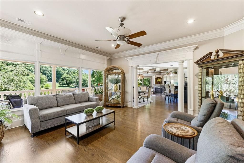 6 bedroom, 5 bathroom, 7,206 sq ft single family residence for sale at 8235 Hurakan Creek Crossing, Cumming, GA 30028 — photo 10