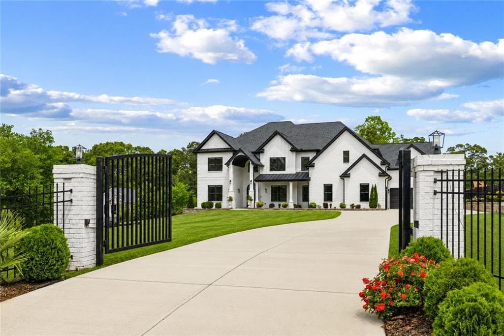 6 bedroom, 6 bathroom, 7,319 sq ft single family residence for sale at 3735 Hamilton Mill Road, Buford, GA 30519
