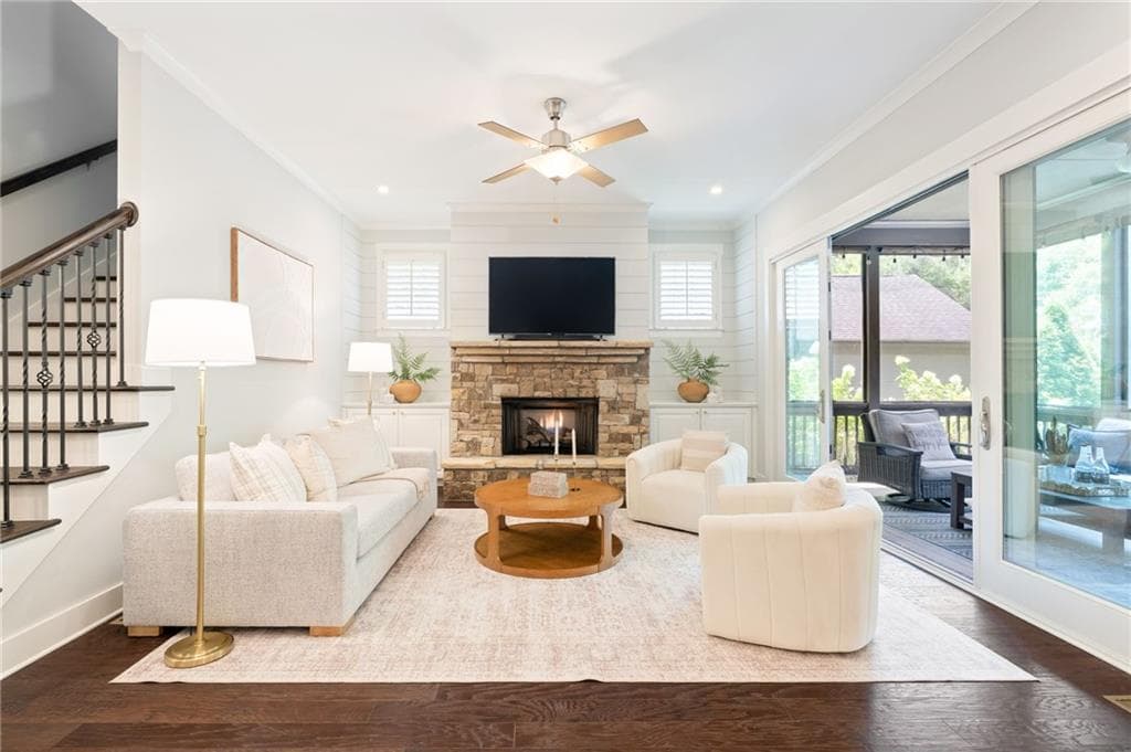 4 bedroom, 3 bathroom, 3,328 sq ft townhouse under contract at 5963 Bond Street, Cumming, GA 30040