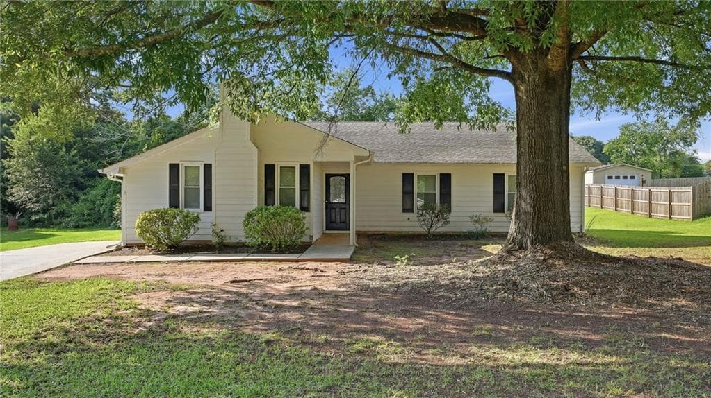 3 bedroom, 2 bathroom, 1,616 sq ft single family residence under contract at 248 Helen Drive, Monroe, GA 30656