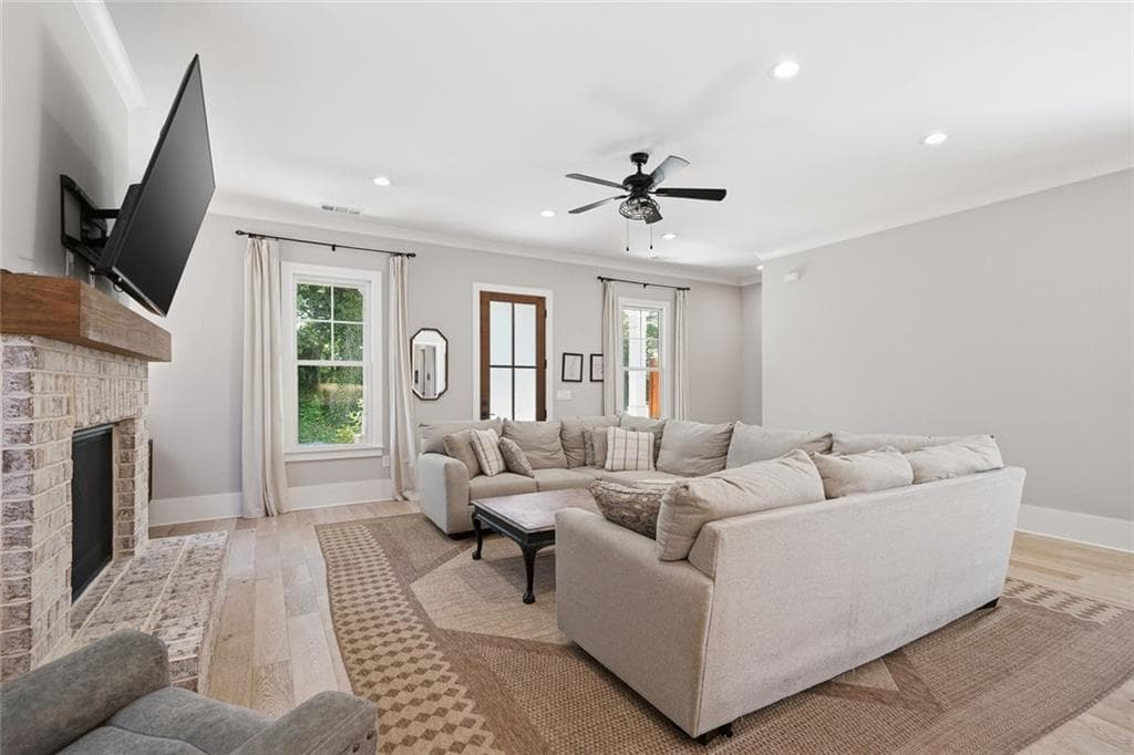 5 bedroom, 5 bathroom, 3,200 sq ft single family residence for sale at 190 Chestnut Street, Ball Ground, GA 30107 — photo 6