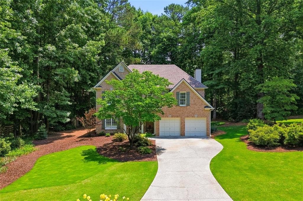 4 bedroom, 3 bathroom, 2,443 sq ft single family residence under contract at 6795 Fox Creek Drive, Cumming, GA 30040