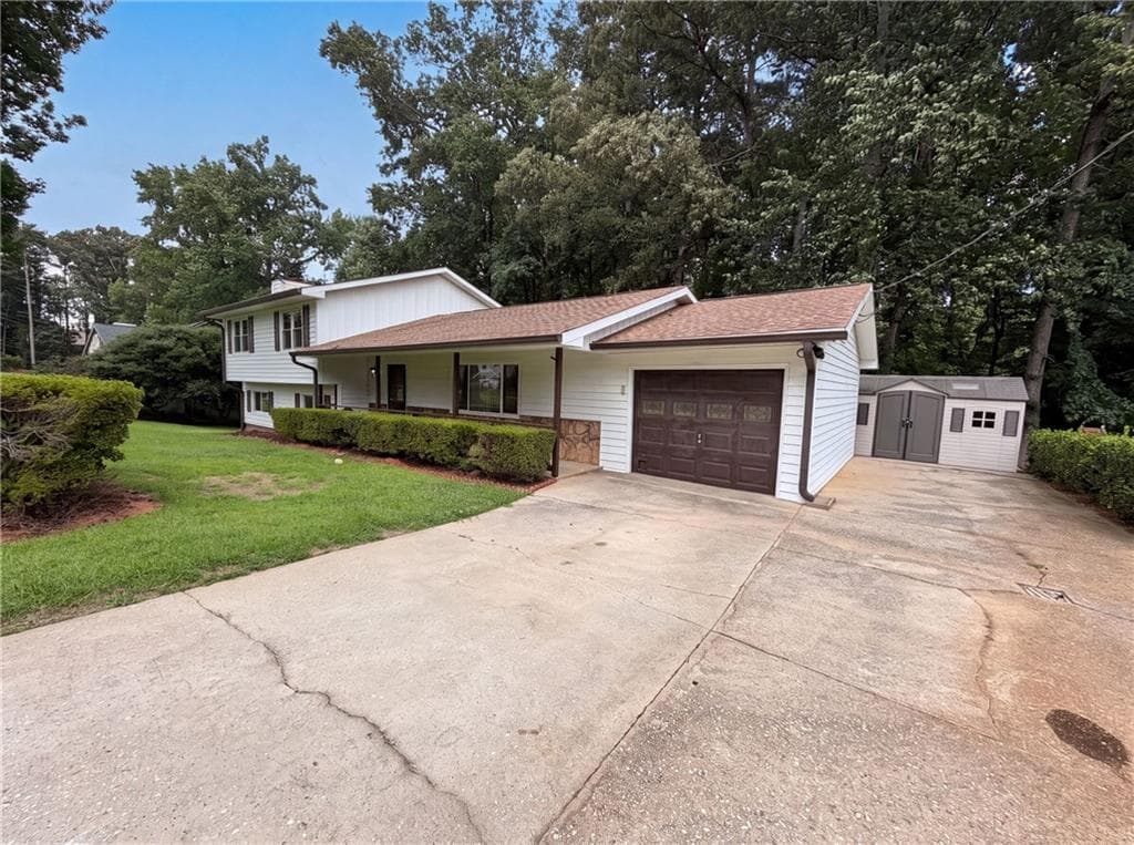 4 bedroom, 3 bathroom, 2,122 sq ft single family residence for sale at 4378 Shady Drive, Lilburn, GA 30047