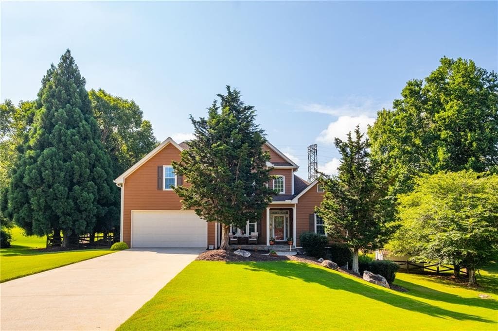 5 bedroom, 4 bathroom, 2,488 sq ft single family residence for sale at 4967 Reed Field Drive, Oakwood, GA 30566 — photo 1 of 26