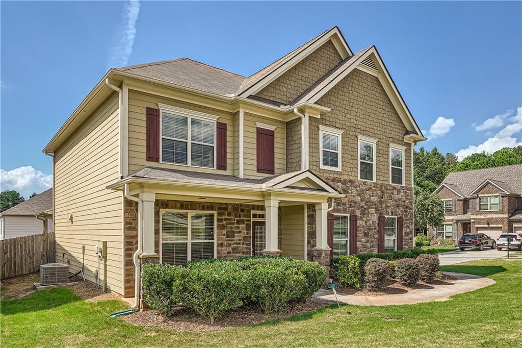 5 bedroom, 3 bathroom single family residence for rent at 4648 Bogan Meadows Drive, Buford, GA 30519 for $2,495 a month — photo 1 of 27