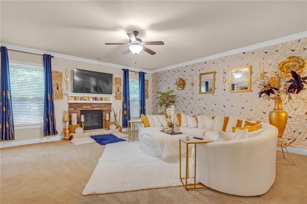 5 bedroom, 5 bathroom, 4,880 sq ft single family residence for sale at 891 Lorrimont Lane, Fairburn, GA 30213 — photo 3