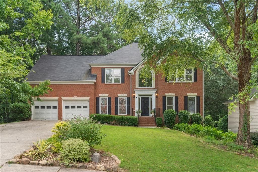 5 bedroom, 4 bathroom, 4,528 sq ft single family residence sold at 1365 Mayfield Manor Drive, Alpharetta, GA 30009