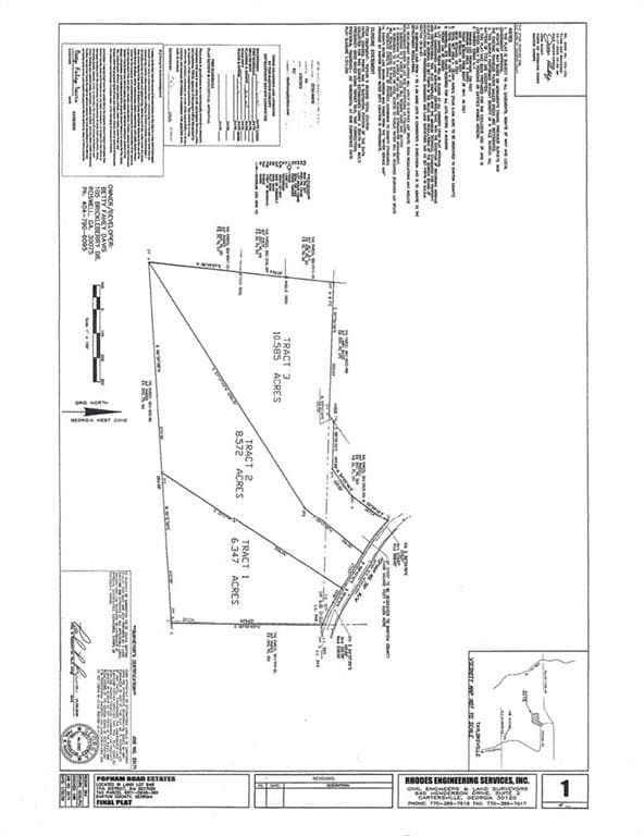 unimproved land for sale at 84 Popham Road Tract 2 & 3, Taylorsville, GA 30178 — photo 2
