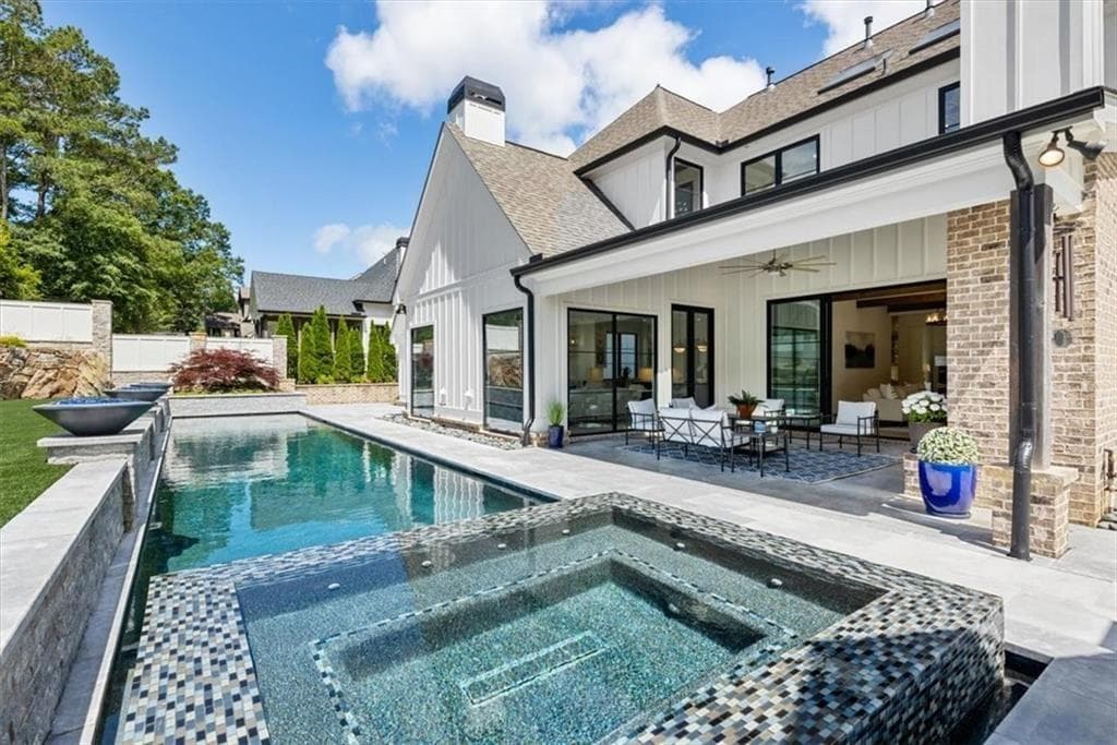 5 bedroom, 7 bathroom, 5,031 sq ft single family residence sold at 212 Brooke Drive, Alpharetta, GA 30009