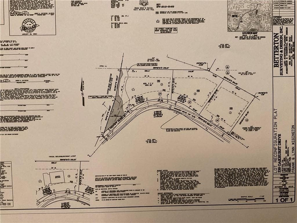 unimproved land for sale at 539 Oakhurst Drive, Marietta, GA 30066 — photo 1 of 6