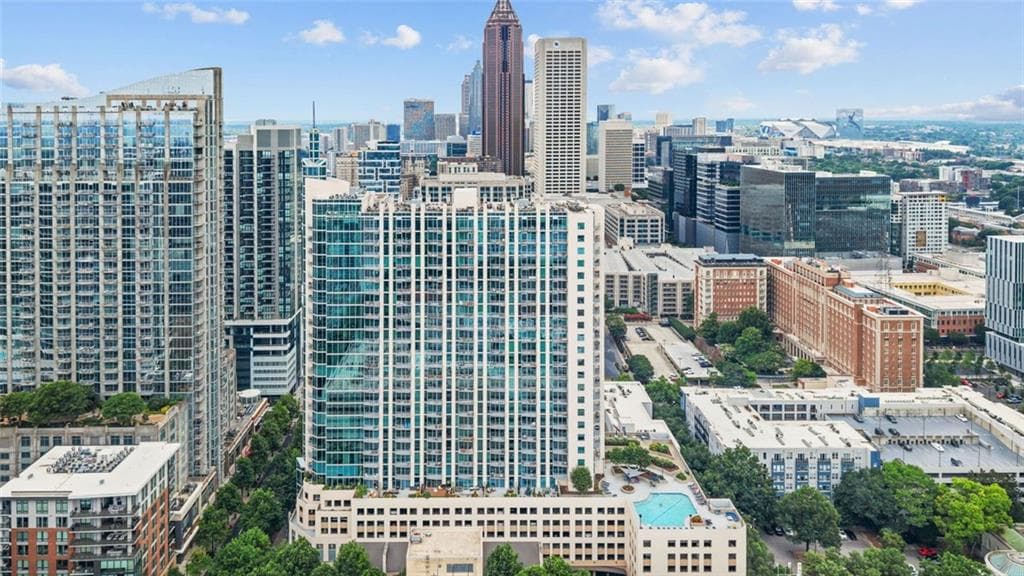 1 bedroom, 1 bathroom, 744 sq ft condominium for sale at 860 Peachtree Street 1606, Atlanta, GA 30308