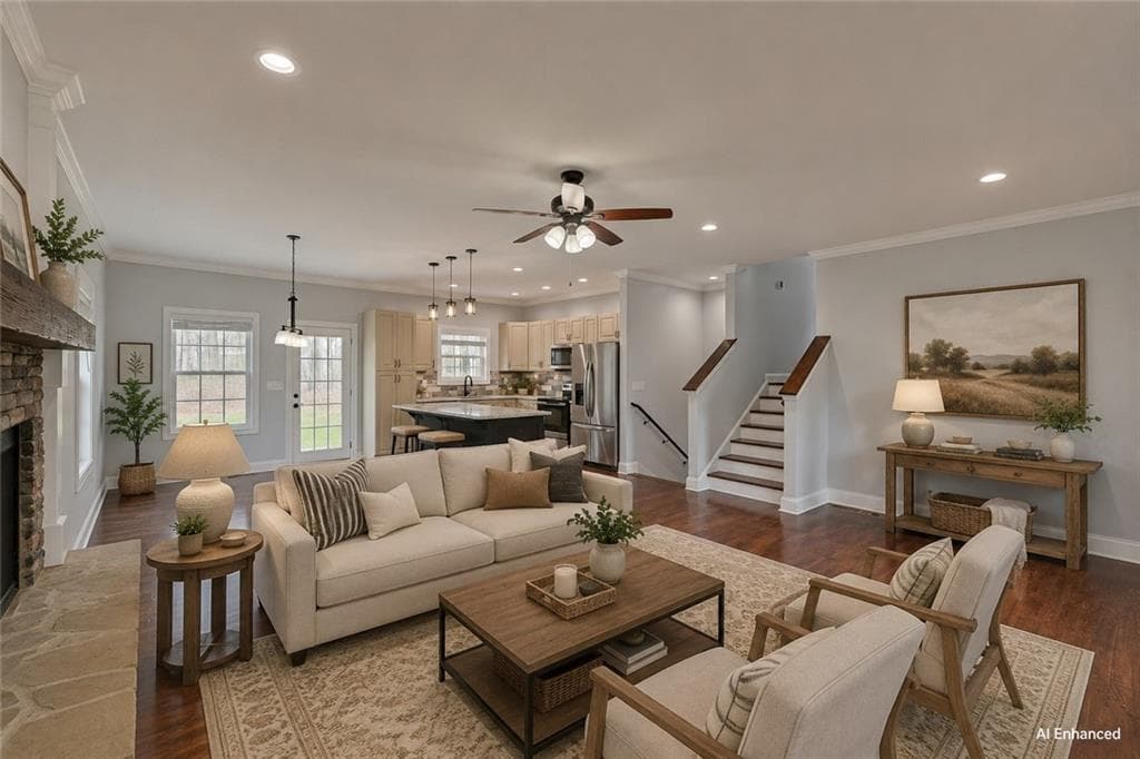 4 bedroom, 3 bathroom, 1,974 sq ft single family residence under contract at 5270 Union Circle, Flowery Branch, GA 30542 — photo 8