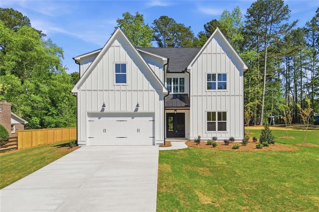 5 bedroom, 5 bathroom, 3,382 sq ft single family residence for sale at 2487 Sims Drive, Marietta, GA 30066