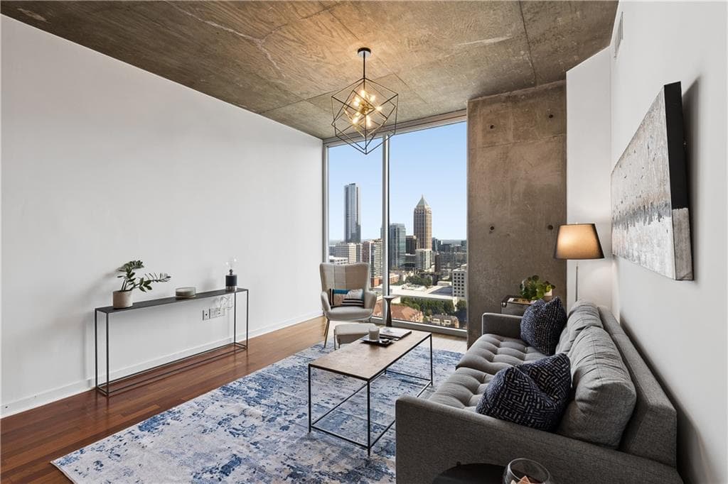 1 bedroom, 1 bathroom, 783 sq ft condominium for sale at 855 Peachtree Street 2606, Atlanta, GA 30308 — photo 9