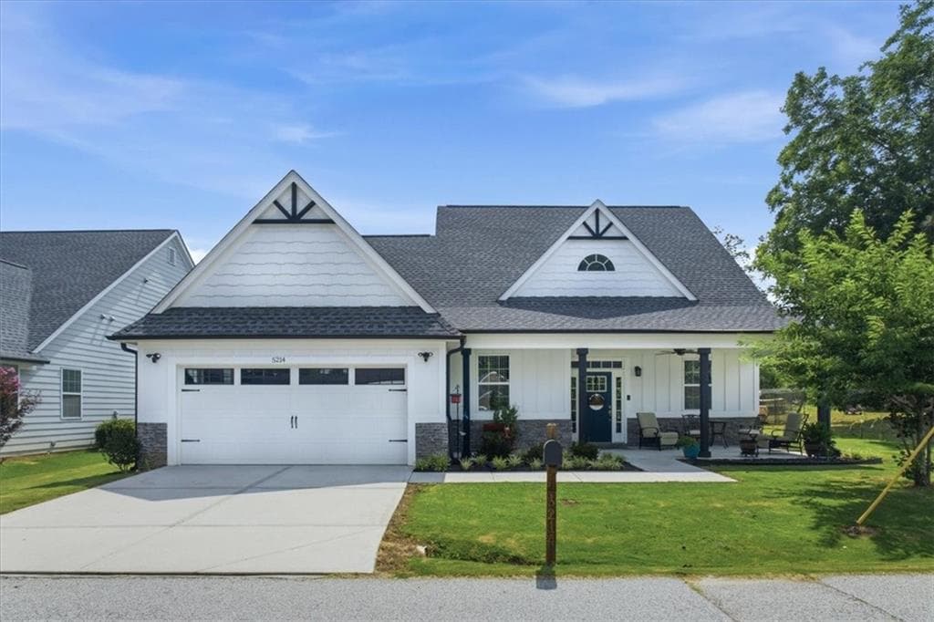 4 bedroom, 3 bathroom, 2,128 sq ft single family residence for sale at 5214 Hazel Street, Covington, GA 30014