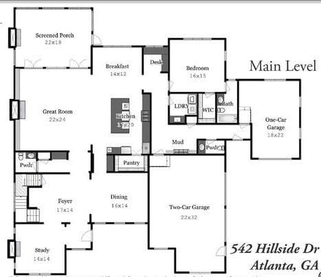 6 bedroom, 9 bathroom, 8,598 sq ft single family residence for sale at 542 Hillside Drive, Atlanta, GA 30342 — photo 7