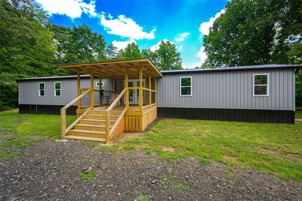 4 bedroom, 2 bathroom, 1,238 sq ft single family residence sold at 615 Winters Mountain Road, Dahlonega, GA 30533