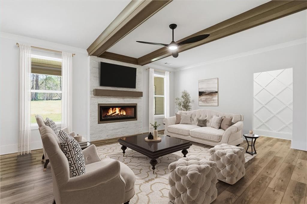 4 bedroom, 4 bathroom, 3,473 sq ft single family residence for sale at 191 Thoroughbred Run, Hoschton, GA 30548 — photo 3