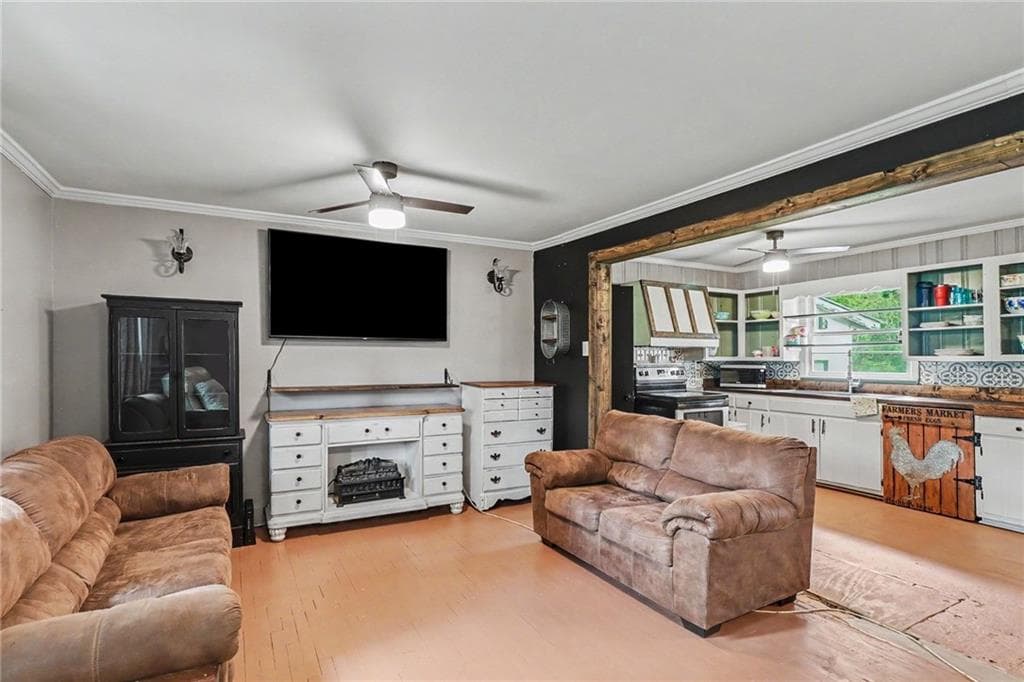 3 bedroom, 1 bathroom, 1,308 sq ft single family residence for sale at 381 River Bend Road, Plainville, GA 30733 — photo 6