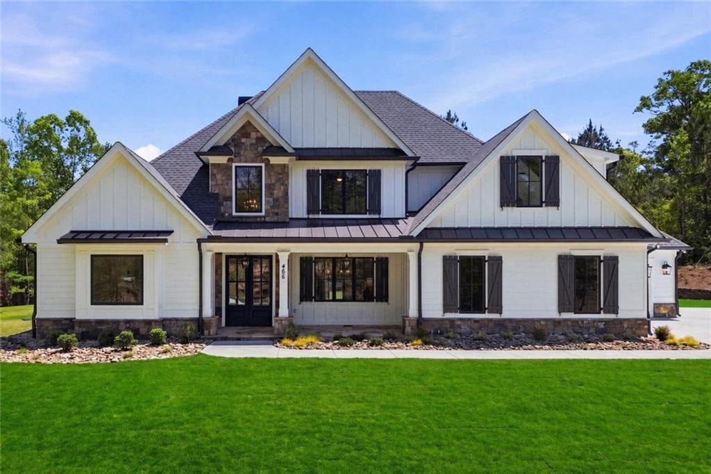 4 bedroom, 4 bathroom, 3,383 sq ft single family residence under contract at 466 Mt Olive Church Lane, Canton, GA 30114 — photo 2