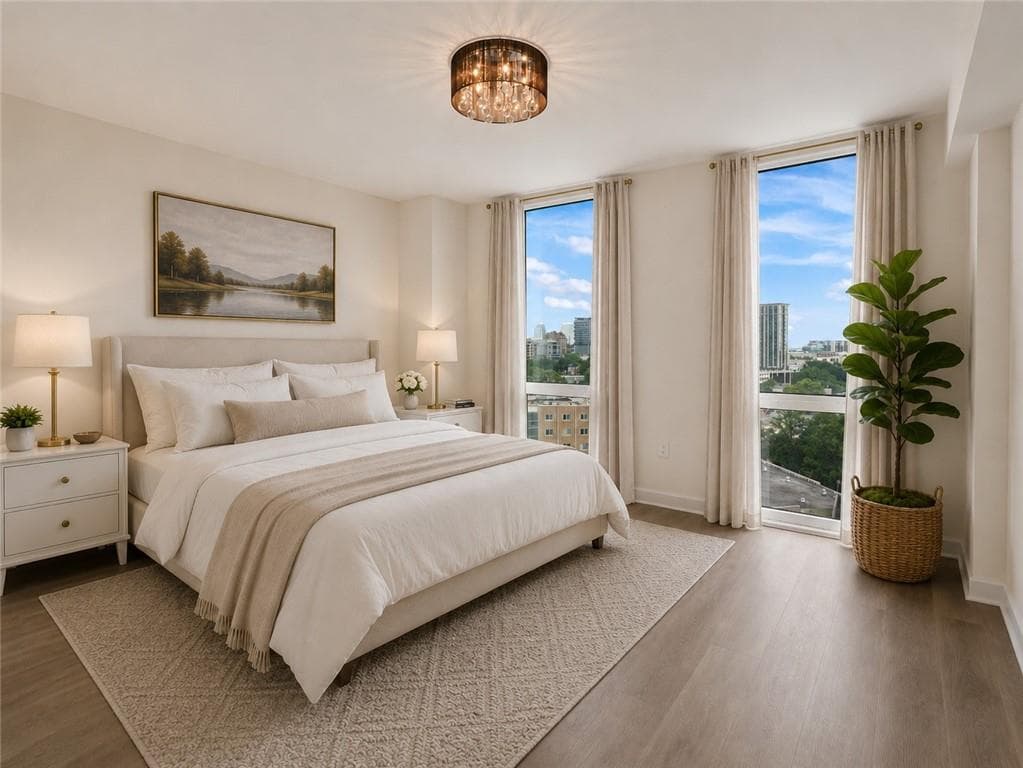 1 bedroom, 1 bathroom, 807 sq ft condominium for sale at 2870 Pharr Court South 1702, Atlanta, GA 30305 — photo 3