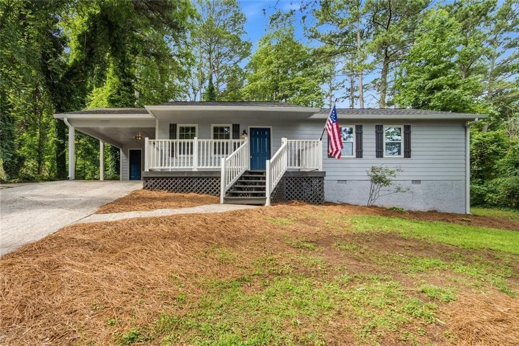 3 bedroom, 1 bathroom, 1,092 sq ft single family residence under contract at 2925 Wilkes Plantation Way, Douglasville, GA 30135