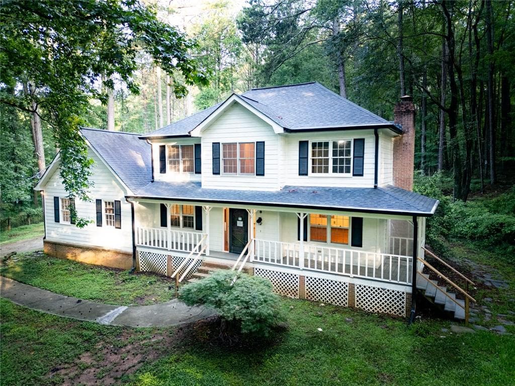 3 bedroom, 4 bathroom, 2,024 sq ft single family residence for sale at 3545 Rock Falls Drive, Snellville, GA 30039