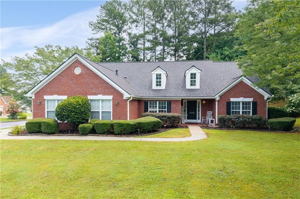 3 bedroom, 2 bathroom, 1,874 sq ft single family residence sold at 1172 Apalachee Run Trail, Dacula, GA 30019