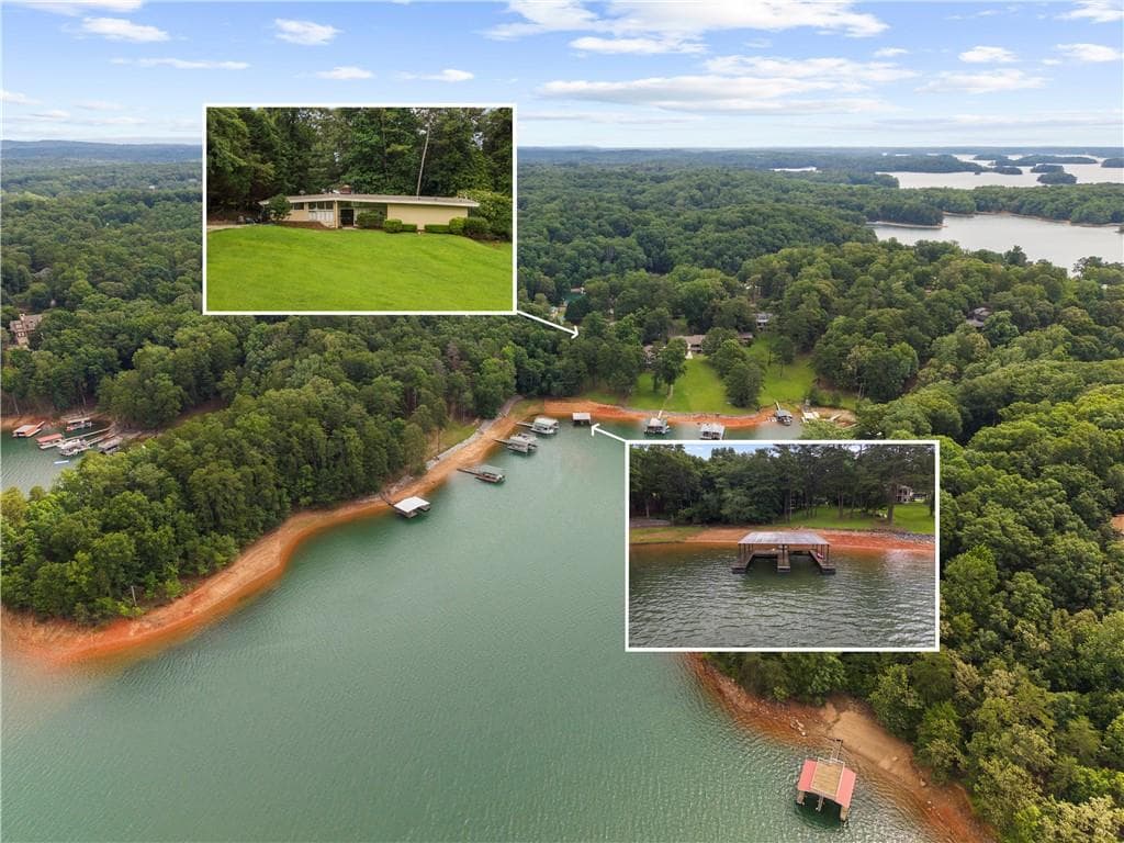 3 bedroom, 2 bathroom single family residence for sale at 7940 Lanier Drive, Cumming, GA 30041