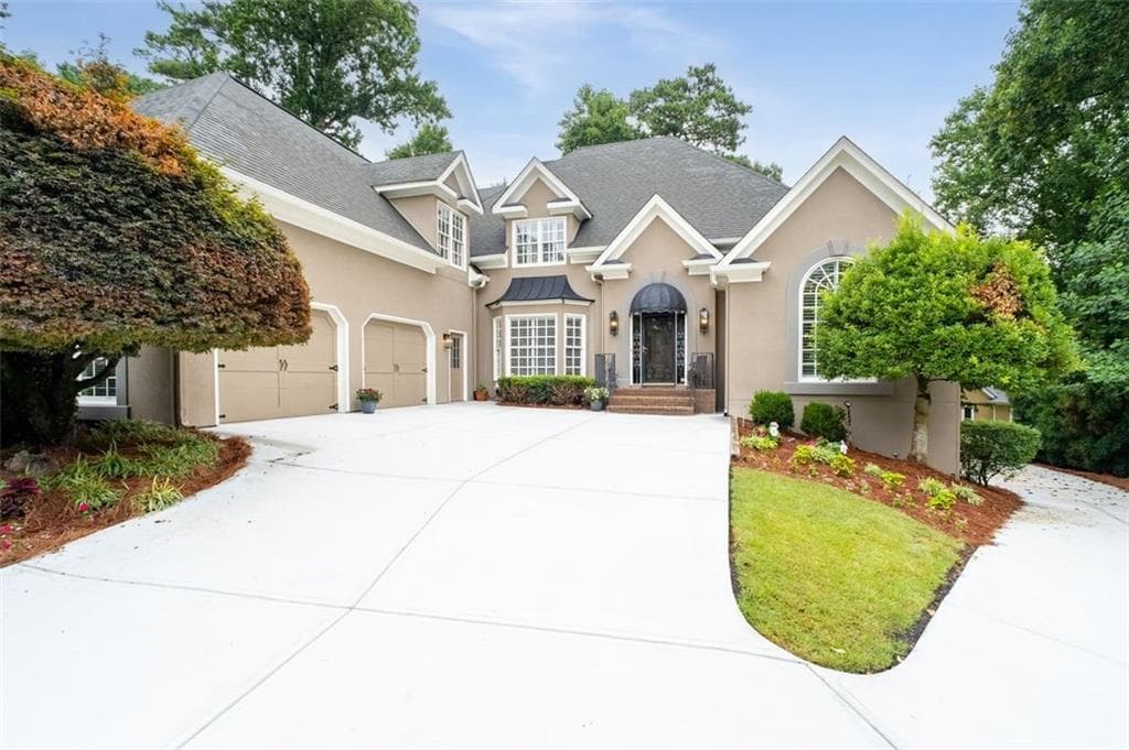 4 bedroom, 6 bathroom, 5,127 sq ft single family residence sold at 100 Ridgetree Lane, Marietta, GA 30068