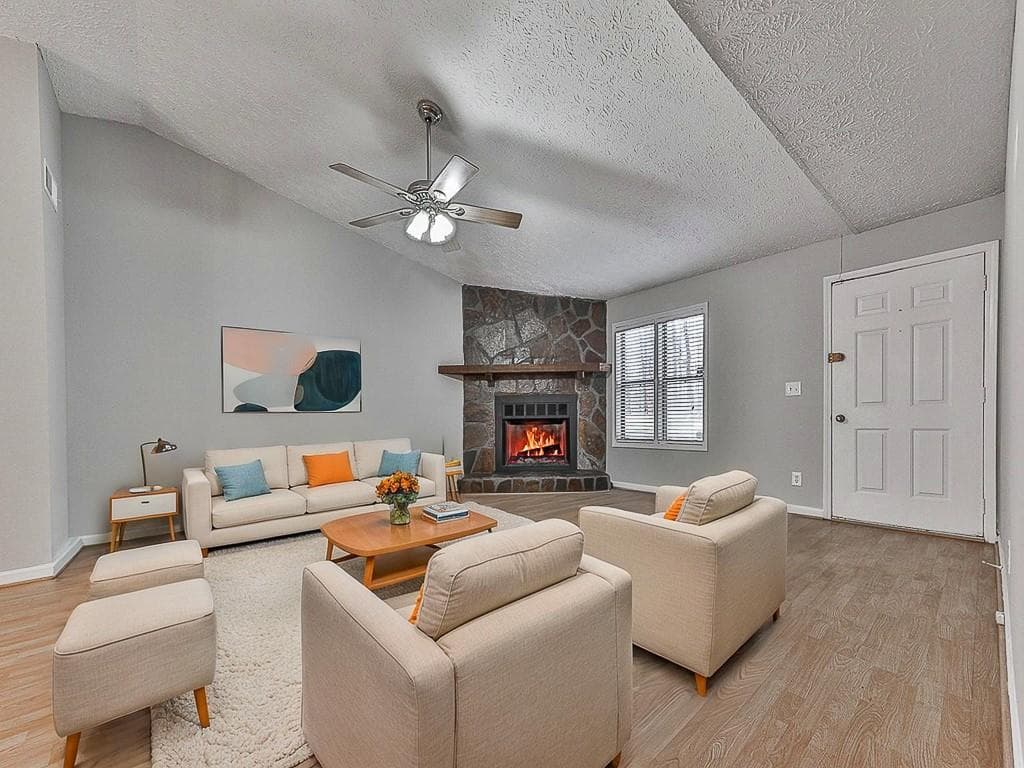 3 bedroom, 2 bathroom, 1,390 sq ft single family residence for sale at 5506 Vaughn Road, Woodstock, GA 30188 — photo 3