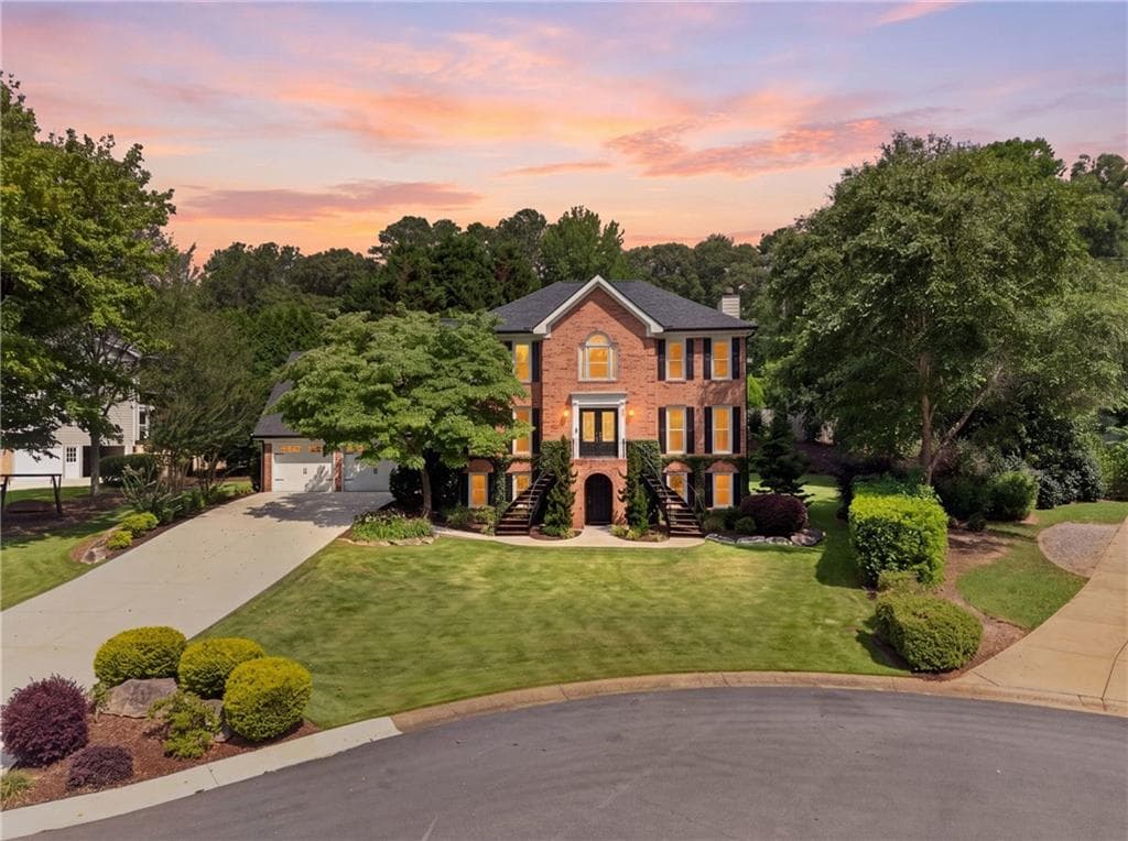 4 bedroom, 3 bathroom, 4,132 sq ft single family residence sold at 3395 Falling Brook Drive, Marietta, GA 30062