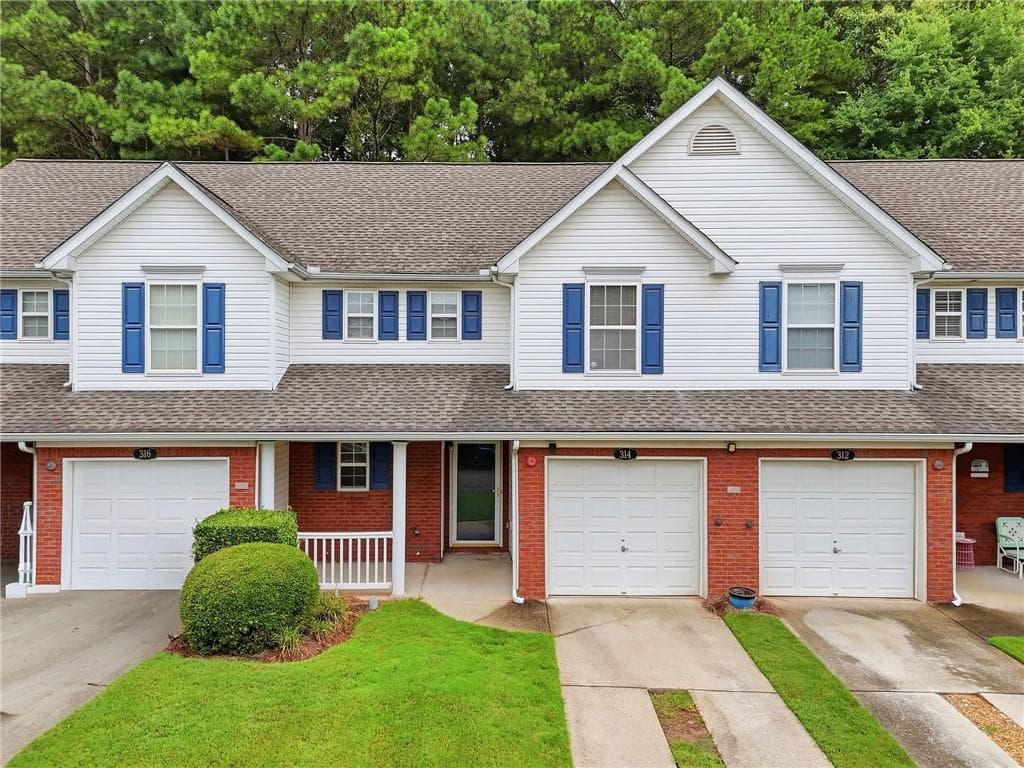 2 bedroom, 3 bathroom, 1,381 sq ft townhouse under contract at 314 Cottonwood Creek Circle, Canton, GA 30114