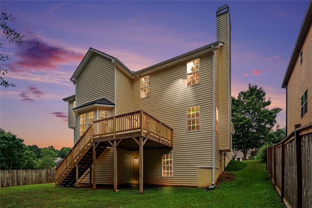 4 bedroom, 3 bathroom, 2,938 sq ft single family residence for sale at 3747 Valley Bluff Lane, Snellville, GA 30039 — photo 9