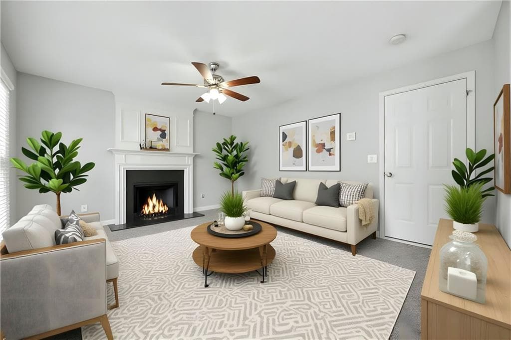 4 bedroom, 3 bathroom, 1,996 sq ft single family residence for sale at 515 Lathkil Court, Alpharetta, GA 30022 — photo 5