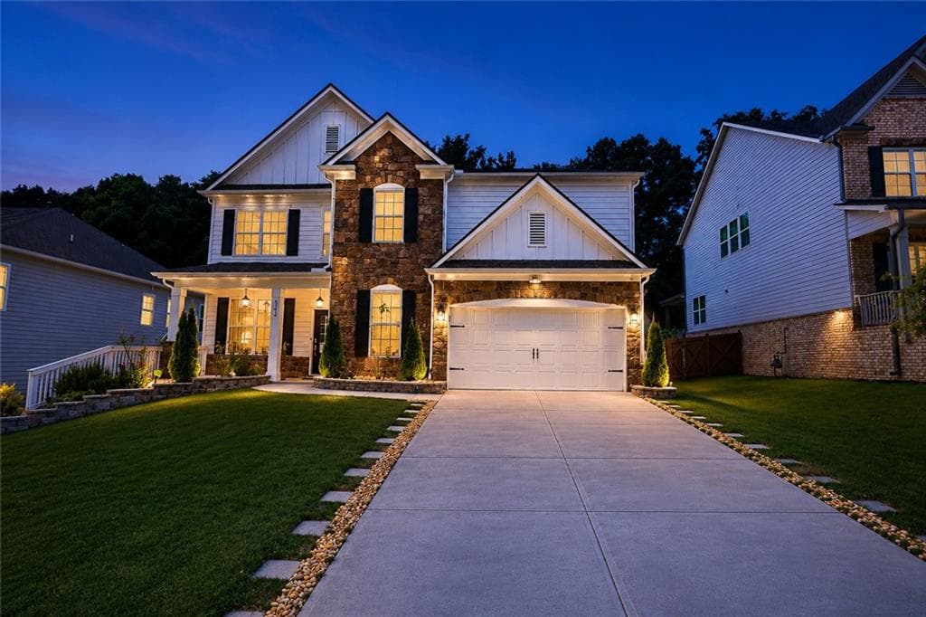 5 bedroom, 4 bathroom, 3,332 sq ft single family residence under contract at 5345 Loring Street, Cumming, GA 30040 — photo 2