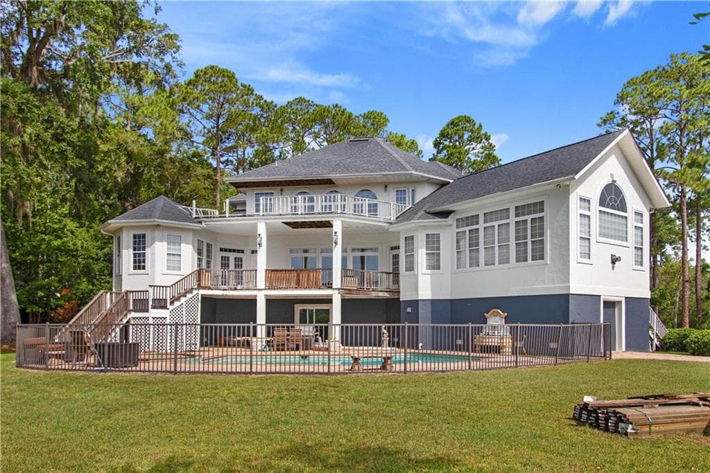 5 bedroom, 5 bathroom, 7,462 sq ft single family residence for sale at 1854 Union Carbide Road, Woodbine, GA 31569 — photo 2