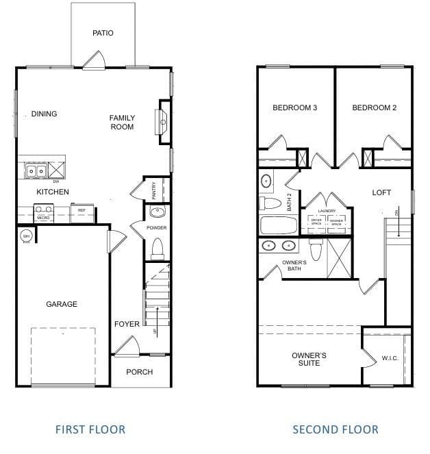 3 bedroom, 3 bathroom, 1,315 sq ft townhouse for sale at 84 Vickers Point Drive, Fairburn, GA 30213 — photo 3