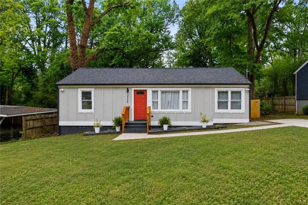 3 bedroom, 2 bathroom, 1,008 sq ft single family residence sold at 3566 Orchard Circle, Decatur, GA 30032